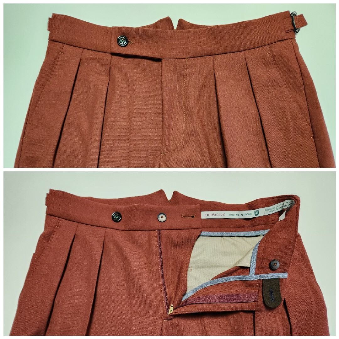 BERWICH - 【美品】ベルウィッチ SCOTCH BONOTTO製 茶系 42 秋冬 BERWICH - 【美品】ベルウィッチ SCOTCH BONOTTO製 茶系 42 秋冬