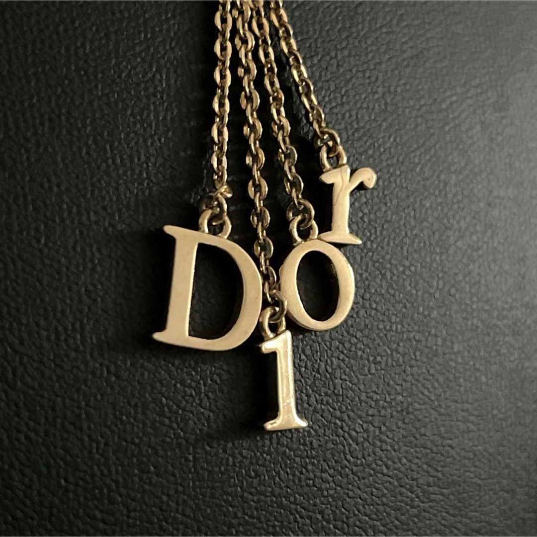 クリスチャンディオール Dior ネックレス 4連 ディオールロゴ クリスチャンディオール Dior ネックレス 4連 ディオールロゴ