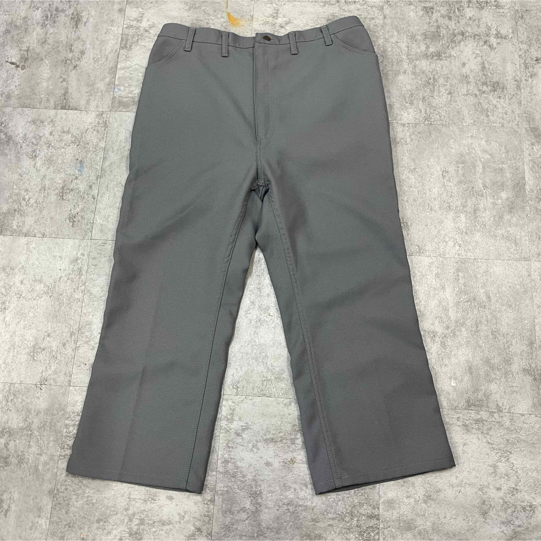 Wrangler - Wrangler ランチャードレスパンツ W48 L30 グレー Wrangler - Wrangler ランチャードレスパンツ W48 L30 グレー