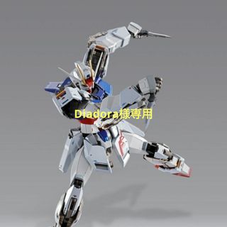 バンダイ(BANDAI)のMETAL BUILD ストライク + 3種ストライカー -10th Ver.-(キャラクターグッズ)