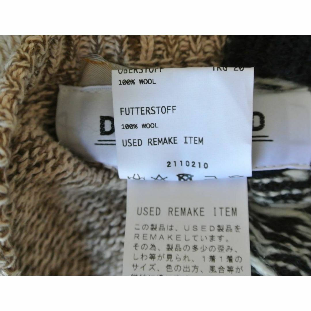DISCOVERED Nordic Collage Knit ノルディック DISCOVERED Nordic Collage Knit ノルディック