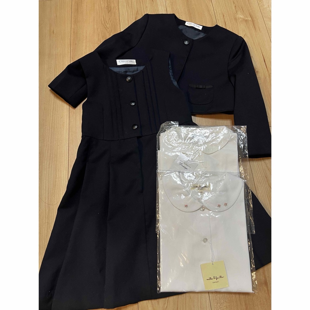 【美品】CHOPIN ショパン 女の子 フォーマル4点セット 卒業式 150 【美品】CHOPIN ショパン 女の子 フォーマル4点セット 卒業式 150