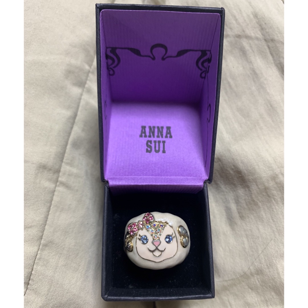 ANNA SUI - ANNA SUI 羊リング アナスイの通販 by *・゜゚ ANNA SUI - ANNA SUI 羊リング アナスイの通販 by *・゜゚