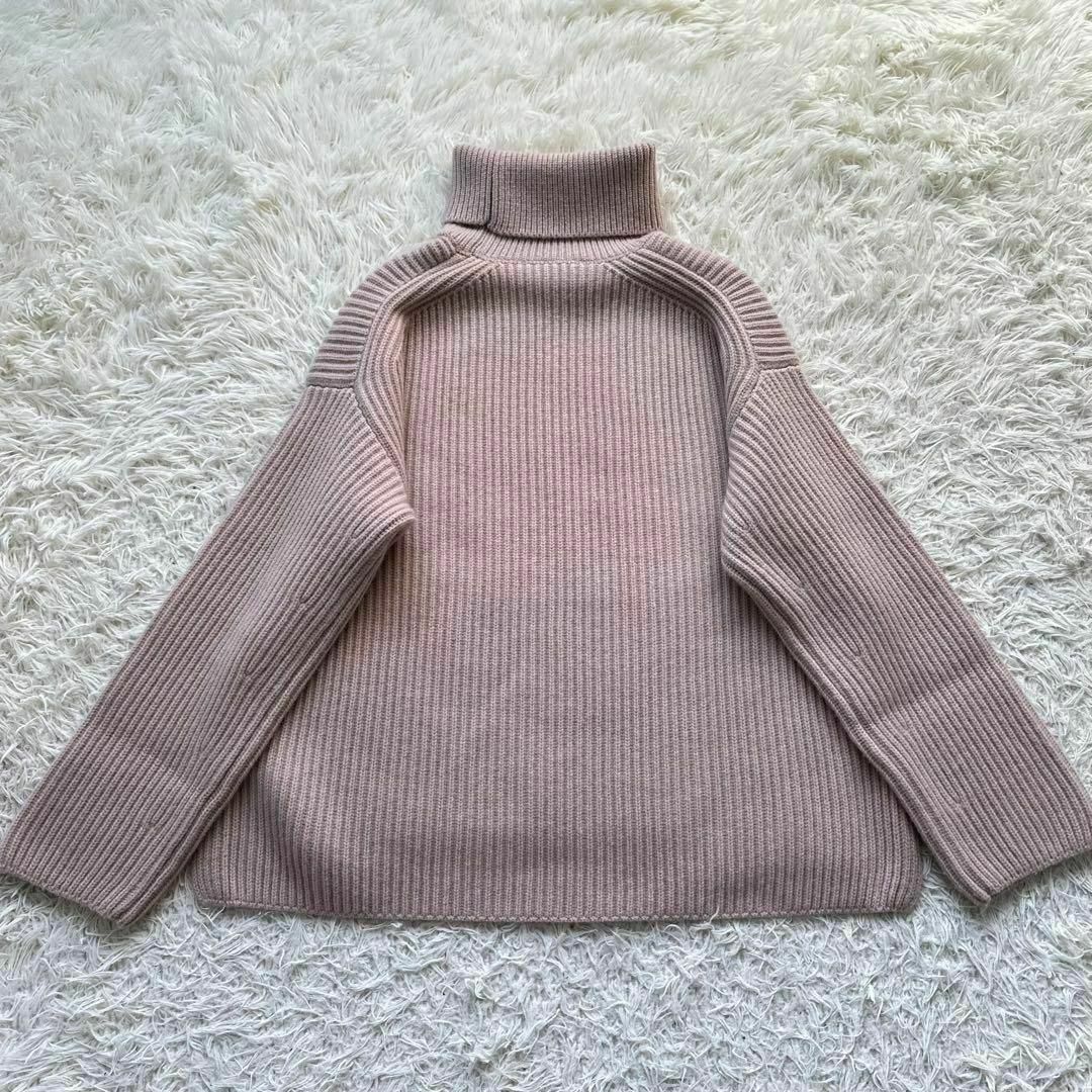 カオス chaos フランムースカシミヤ畦タートルネックニット カオス chaos フランムースカシミヤ畦タートルネックニット