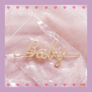 シロップ(syrup.)のRoseMarieseoir Babyバレッタ(バレッタ/ヘアクリップ)