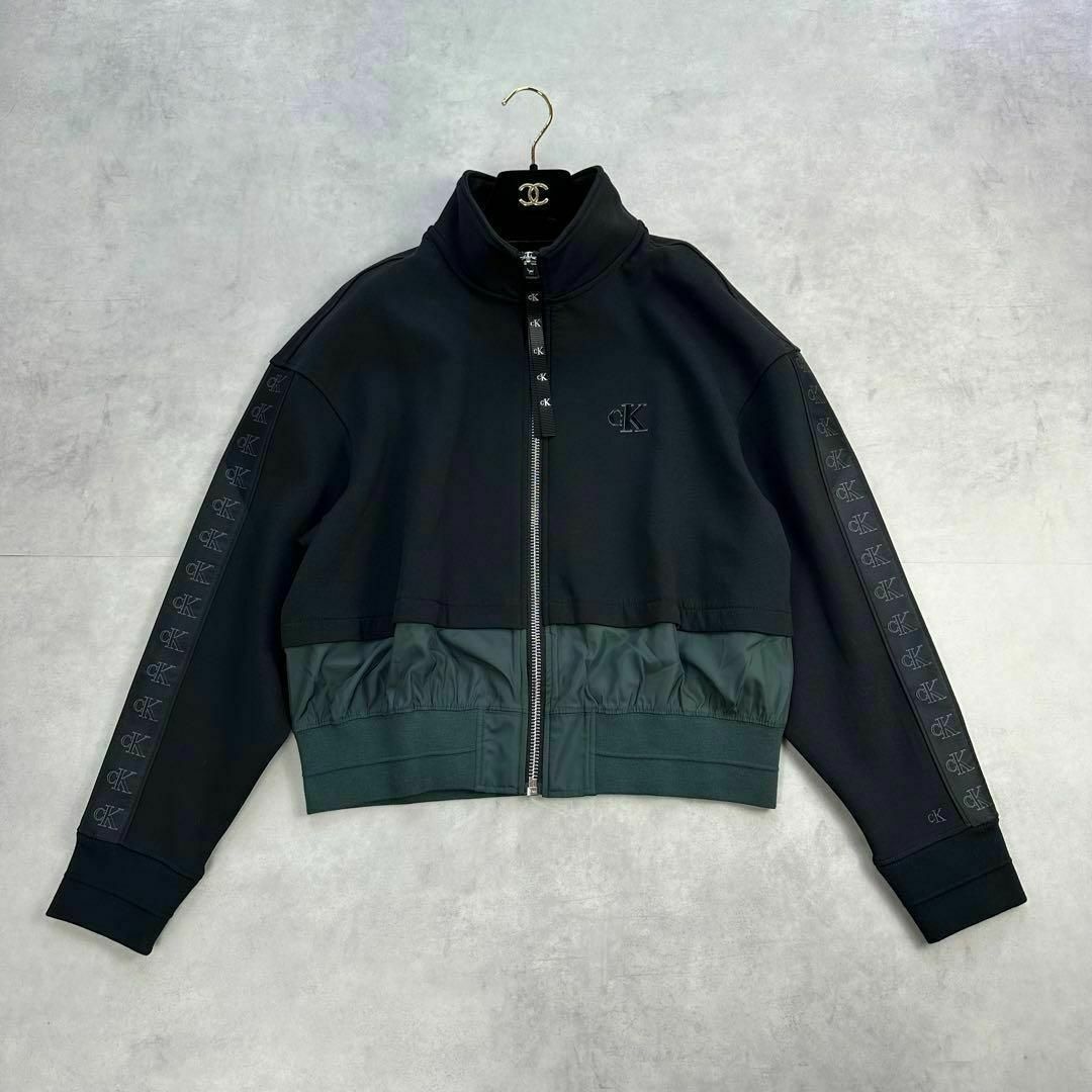 カルバンクラインジーンズ 22aw ドッキング トラックジャケット M カルバンクラインジーンズ 22aw ドッキング トラックジャケット M