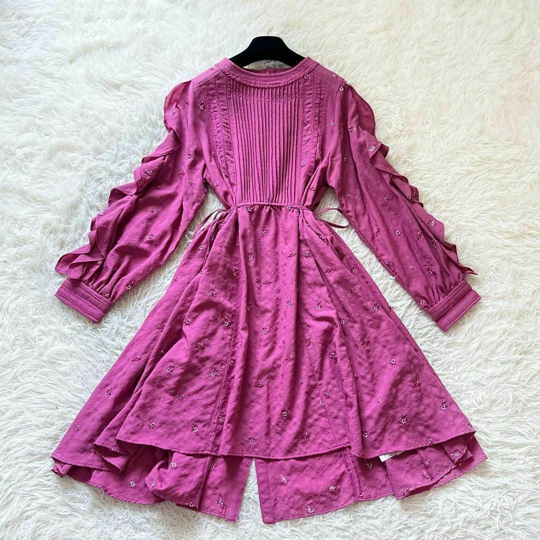 SNIDEL スナイデル エンブロイダリーチュニックワンピース 刺繍 SNIDEL スナイデル エンブロイダリーチュニックワンピース 刺繍