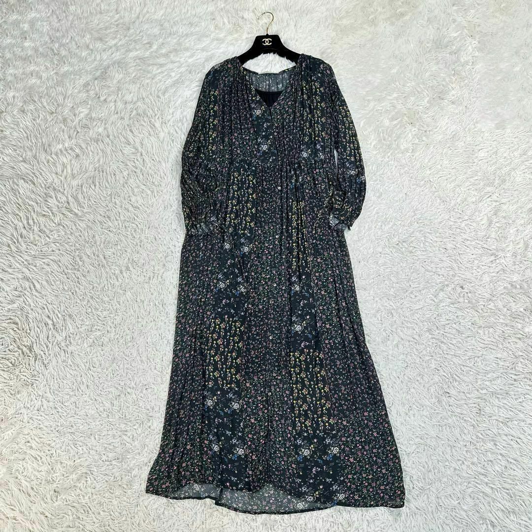 ne Quittez pas - ヌキテパ ペチコート付き ジョーゼット ne Quittez pas - ヌキテパ ペチコート付き ジョーゼット