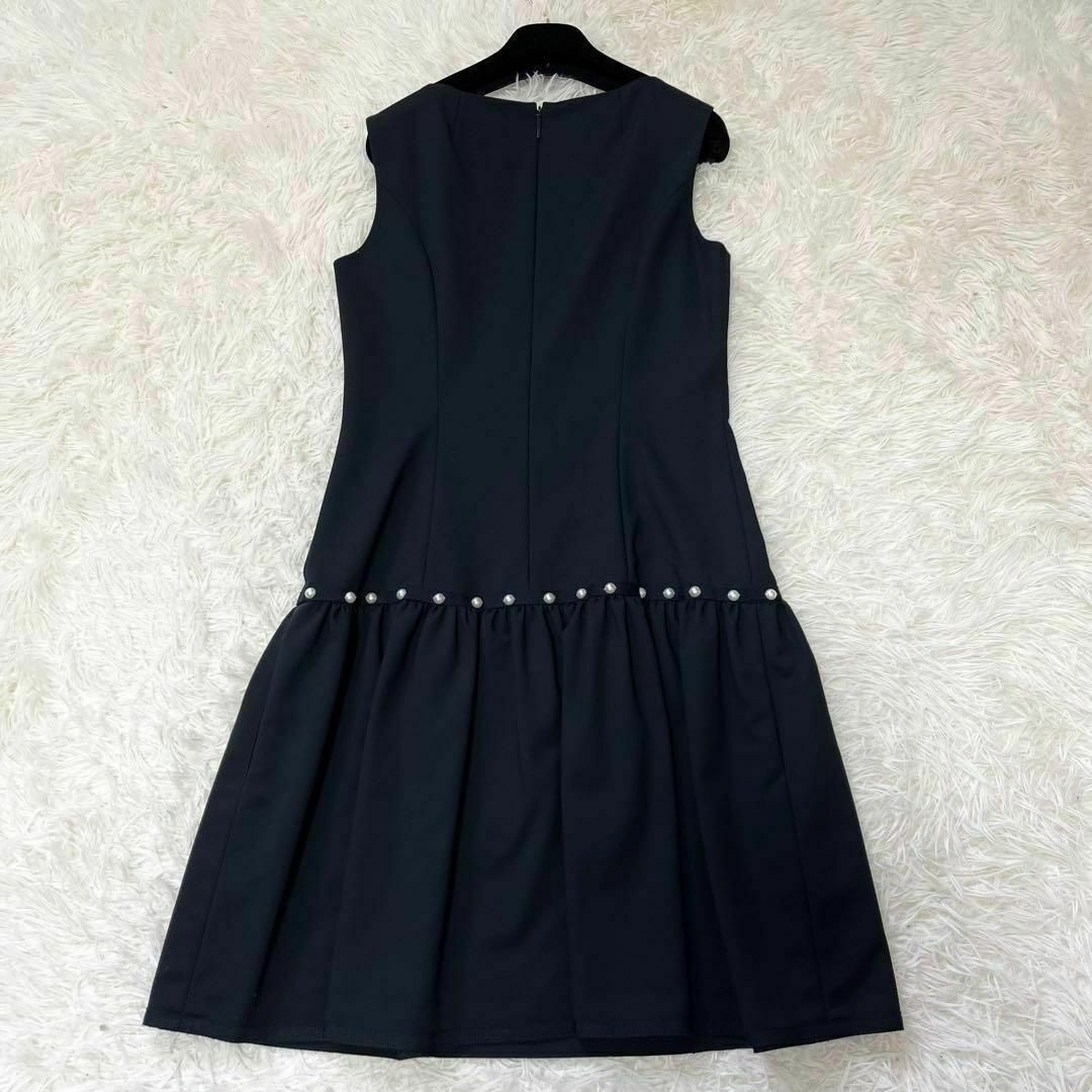 【楽天最安値に挑戦】 ルネ RENE 極美品✨ - René パール付き フォーマル ノースリーブ ワンピース