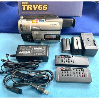 8mmテープのダビングに! SONY ビデオカメラ 香ばしく CCD-TRV66 8mmテープのダビングに! SONY ビデオカメラ 香ばしく CCD-TRV66