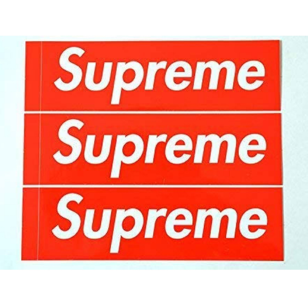 Supreme - (3枚)Supreme Box Logo Stickerボックスロゴ Supreme - (3枚)Supreme Box Logo Stickerボックスロゴ