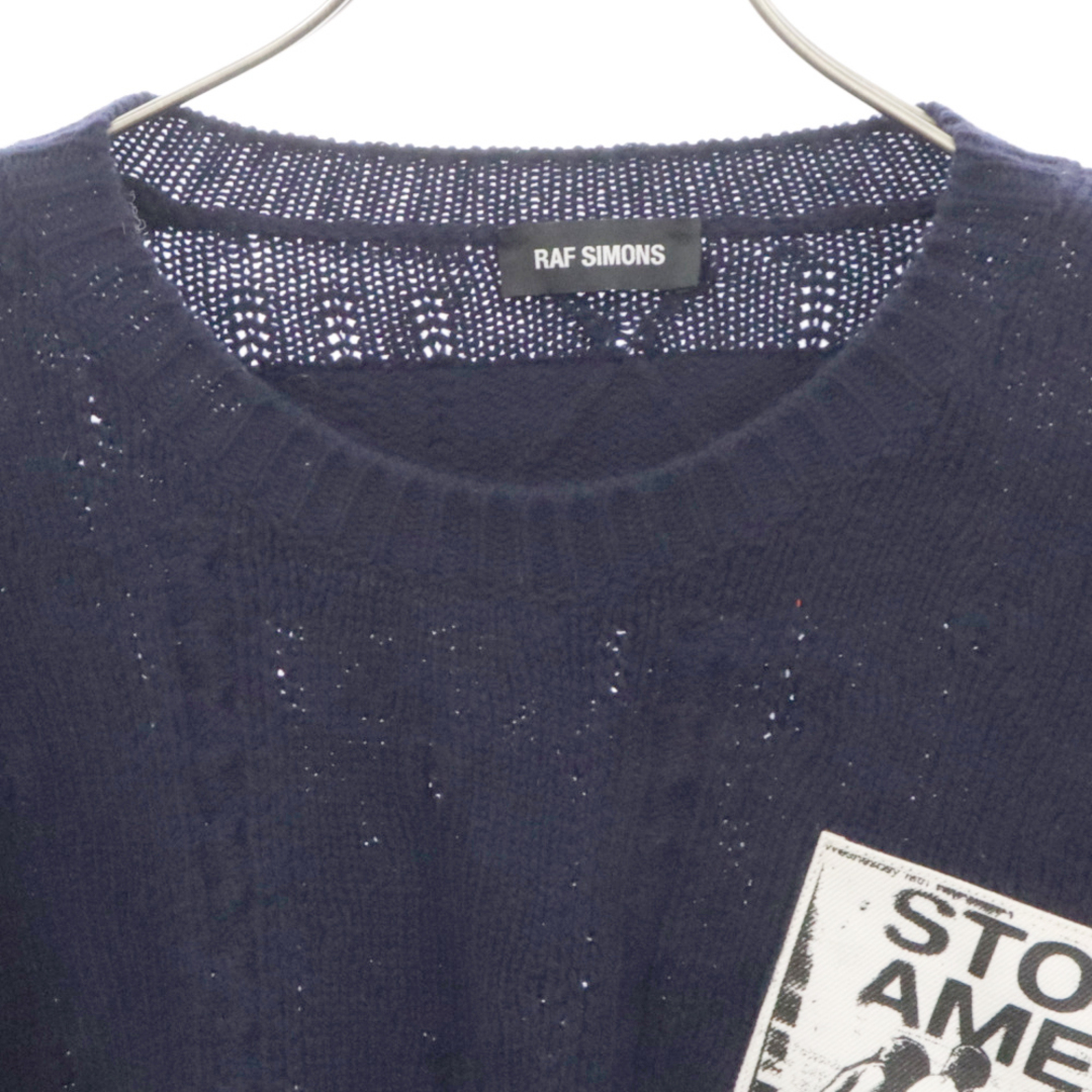 RAF SIMONS ラフシモンズ 20SS OVERSIZE ROUNDNECK SWEATER WITH RAF SIMONS ラフシモンズ 20SS OVERSIZE ROUNDNECK SWEATER WITH