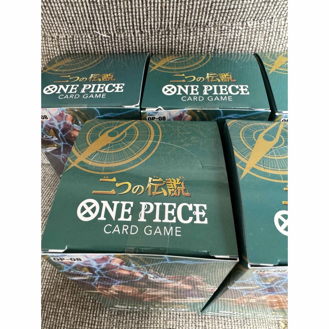 福袋 オンライン 二つの伝説 新品未開封 5box テープ付き ワンピースカード その他