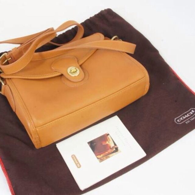 COACH(コーチ)のUSA製オールドコーチ レザーバッグ本革 レディースのバッグ(ショルダーバッグ)の商品写真