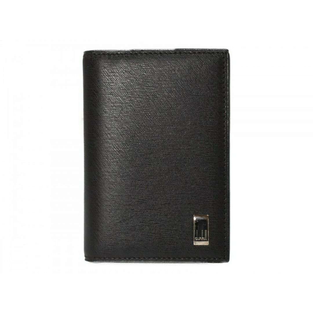 Dunhill - 【中古品】DUNHILL カードケース ブラック レザー Dunhill - 【中古品】DUNHILL カードケース ブラック レザー