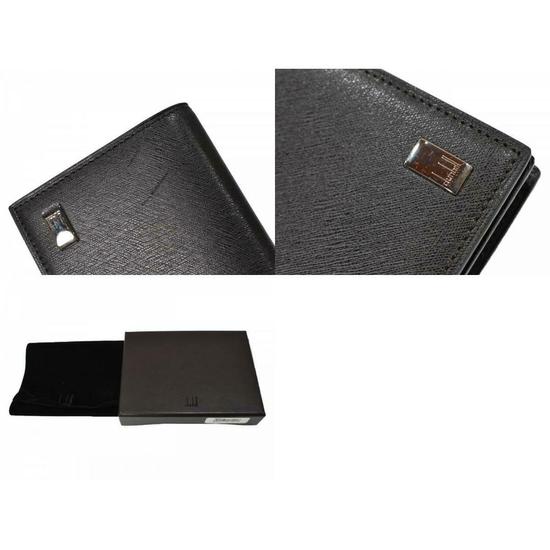 Dunhill - 【中古品】DUNHILL カードケース ブラック レザー Dunhill - 【中古品】DUNHILL カードケース ブラック レザー