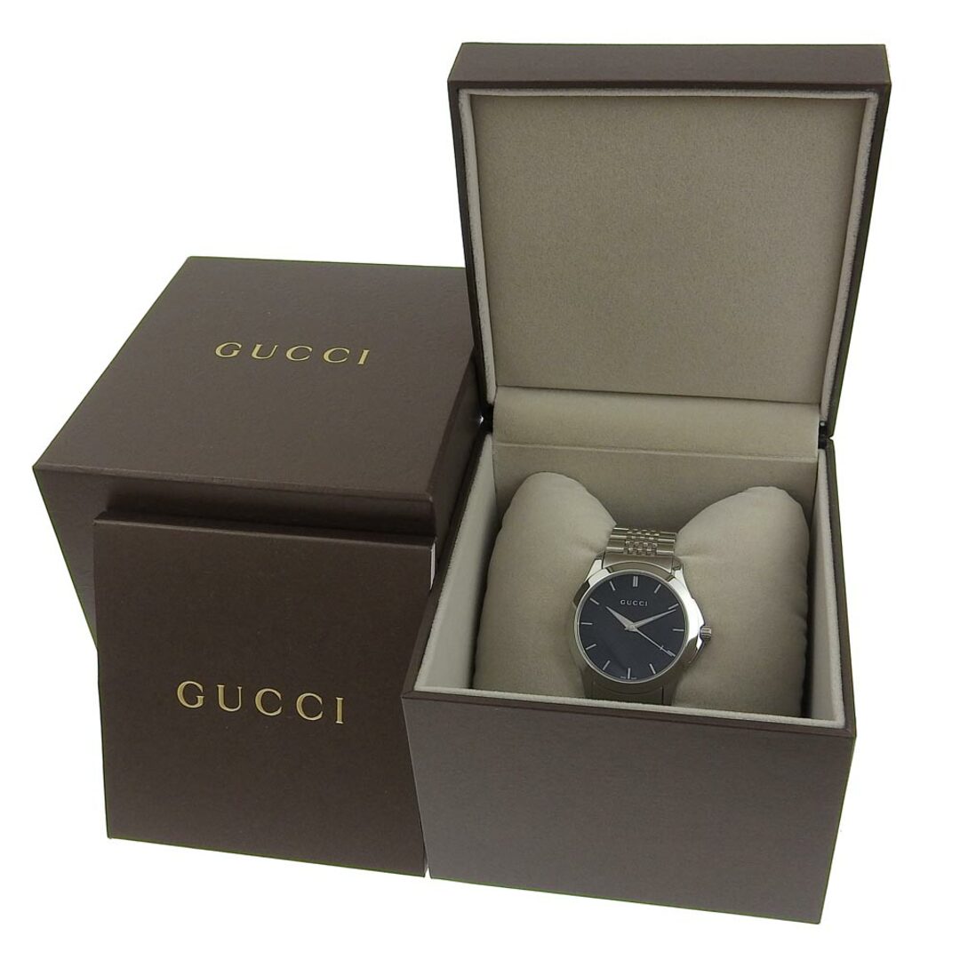 【国内即発送】 超美品 箱付 【本物保証】 - GUCCI グッチ Gタイムレス GUCCI 男性用
