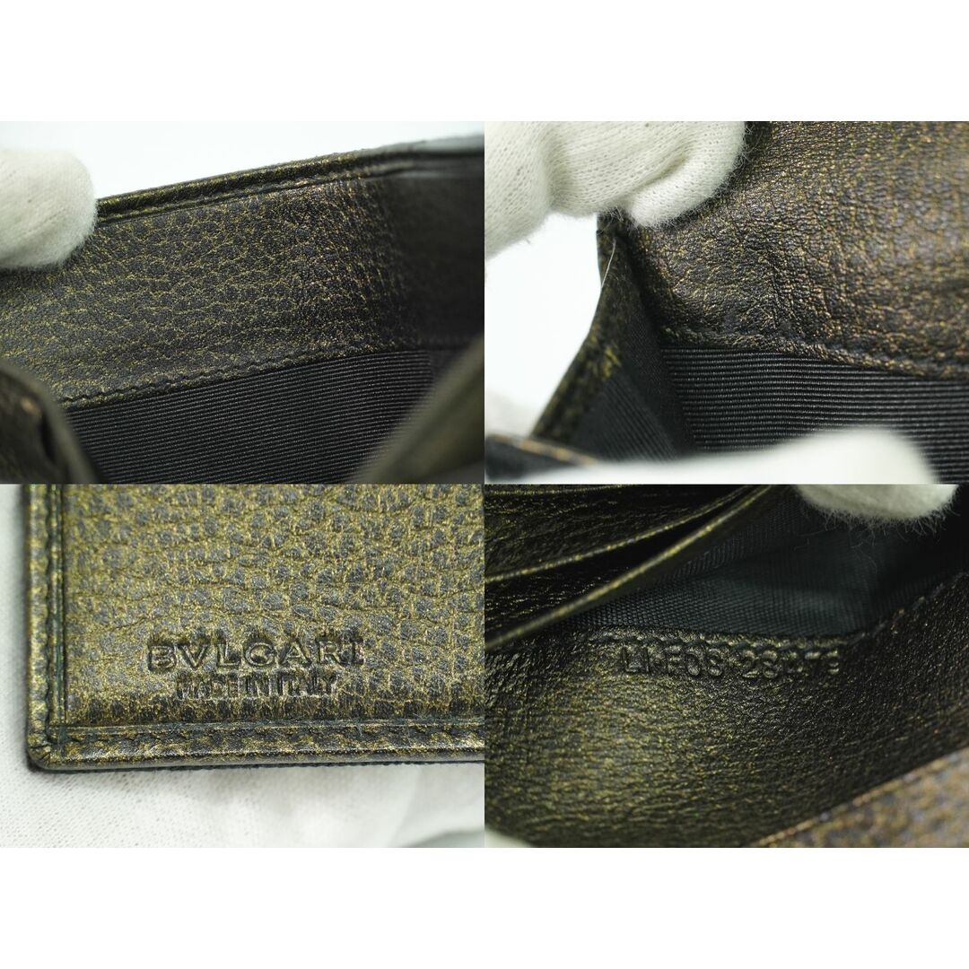 BVLGARI - 本物 ブルガリ BVLGARI ロゴマニア 折財布 コンパクト BVLGARI - 本物 ブルガリ BVLGARI ロゴマニア 折財布 コンパクト