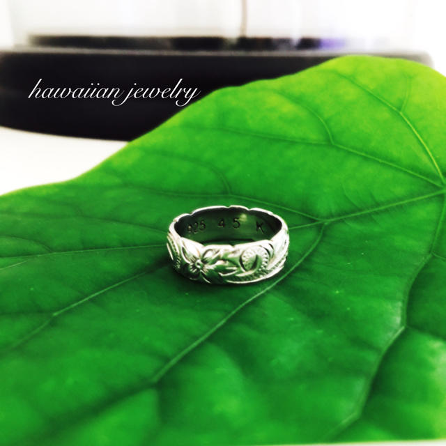 ☆hawaiian jewelry 指輪☆4.5号 レディースのアクセサリー(リング(指輪))の商品写真