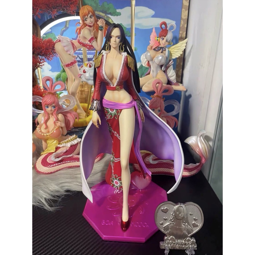 ワンピース One piece ボア・ハンコック フィギュア GK完成品の ワンピース One piece ボア・ハンコック フィギュア GK完成品の