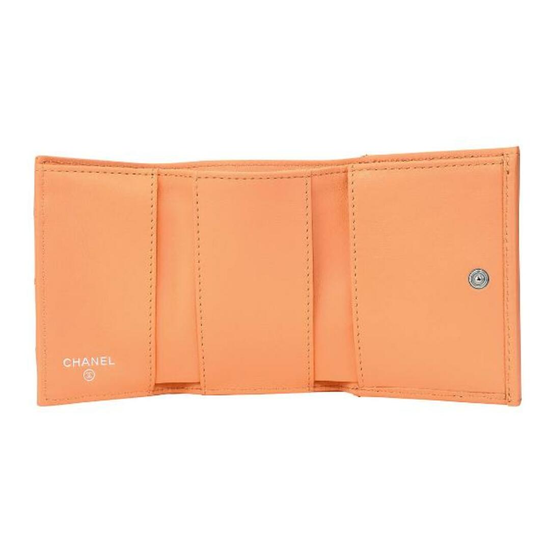 CHANEL - 新品 シャネル CHANEL 3つ折り財布 PETIT PORTEFEUILLE CHANEL - 新品 シャネル CHANEL 3つ折り財布 PETIT PORTEFEUILLE