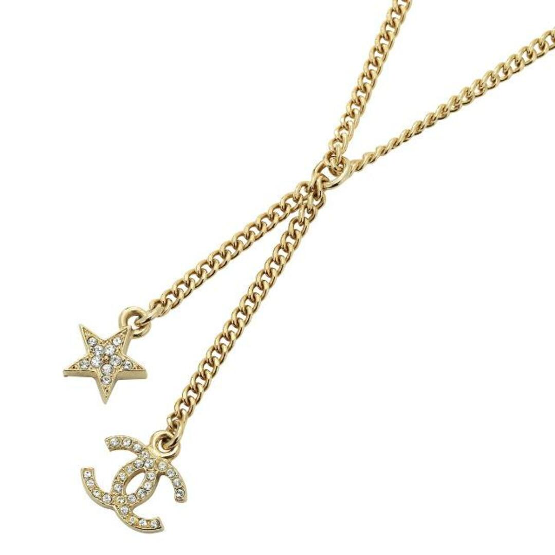 CHANEL - 新品 シャネル CHANEL ネックレス ロゴ&スター CHANEL - 新品 シャネル CHANEL ネックレス ロゴ&スター