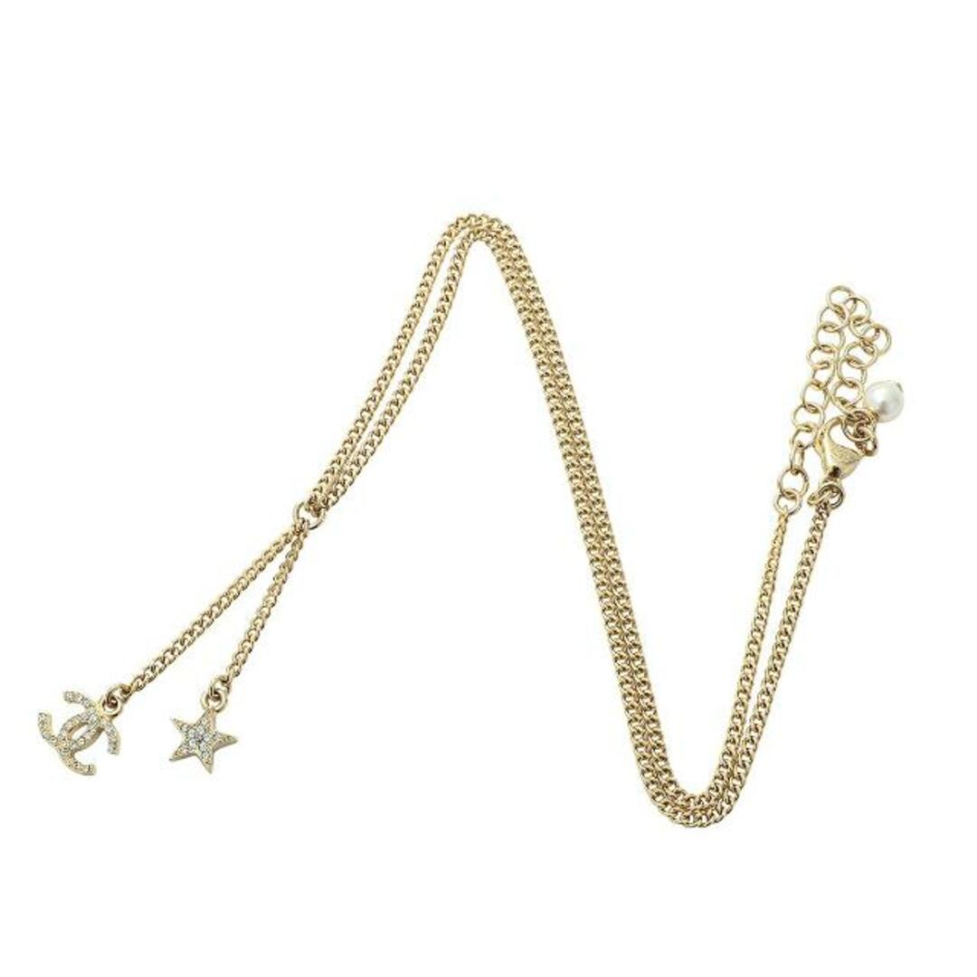 CHANEL - 新品 シャネル CHANEL ネックレス ロゴ&スター CHANEL - 新品 シャネル CHANEL ネックレス ロゴ&スター