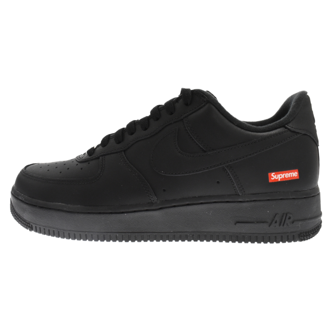 NIKE ナイキ × SUPREME AIR FORCE 1 LOW シュプリーム エアフォース1 ローカットスニーカー ブラック US9.5/27.5cm CU9225-001