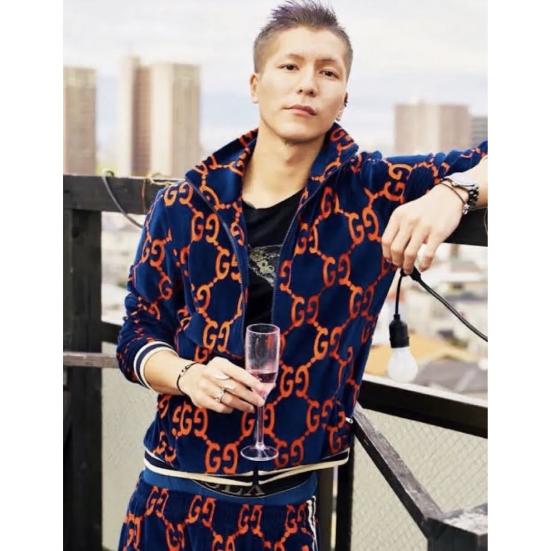 GUCCI - GUCCI シェニール ベロアジャージの通販 by 断捨離中 GUCCI - GUCCI シェニール ベロアジャージの通販 by 断捨離中