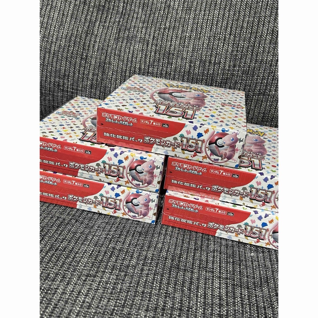 ポケモンカード 151 5box シュリンク付き ポケモンカード 151 5box シュリンク付き