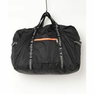 アルマーニエクスチェンジ(ARMANI EXCHANGE)の☆アルマーニエクスチェンジ ロゴ トートバッグ ボストンバッグ☆ブラック(トートバッグ)