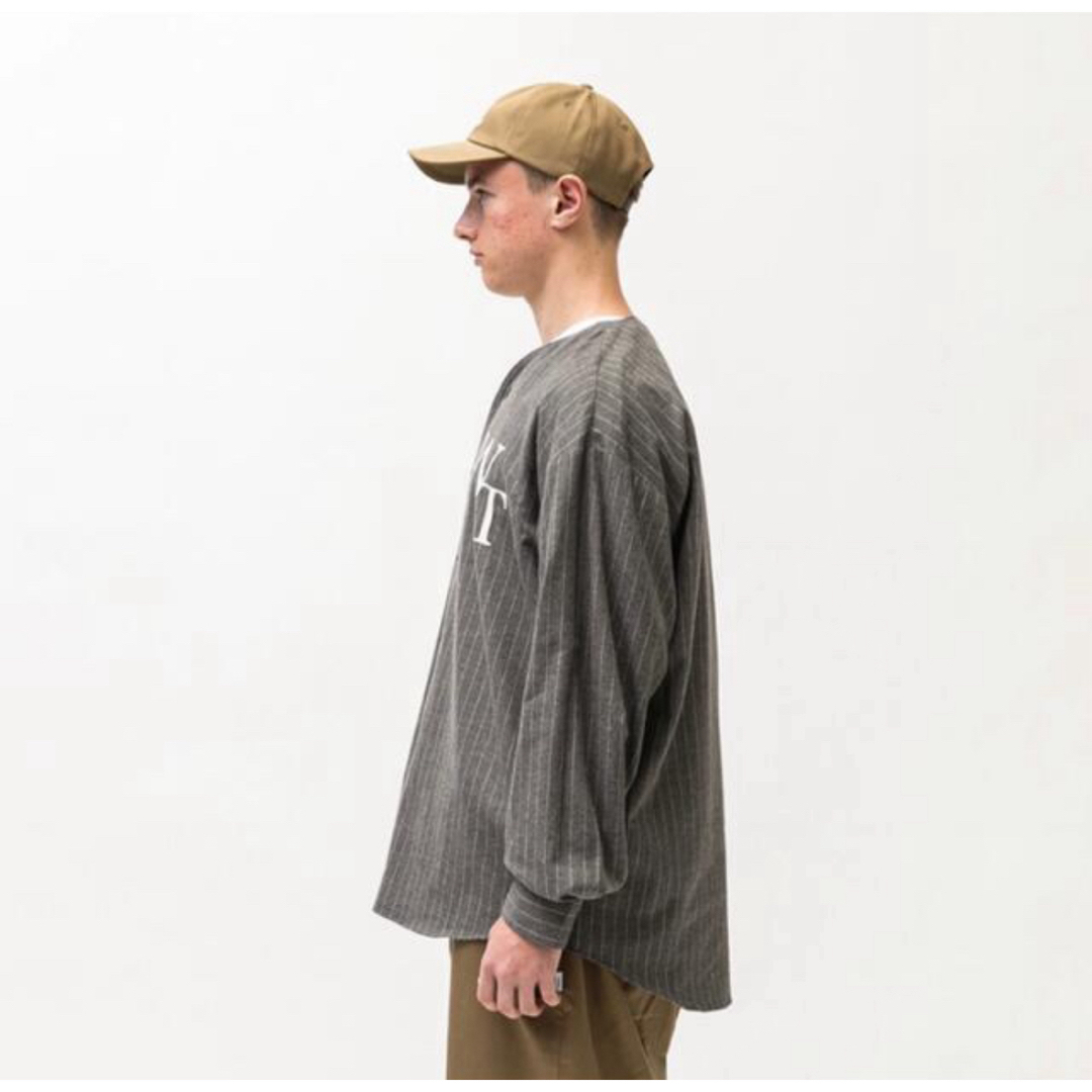 W)taps - WTAPS 2022SS LEAGUE LS SHIRT WHITE XLサイズの通販 W)taps - WTAPS 2022SS LEAGUE LS SHIRT WHITE XLサイズの通販