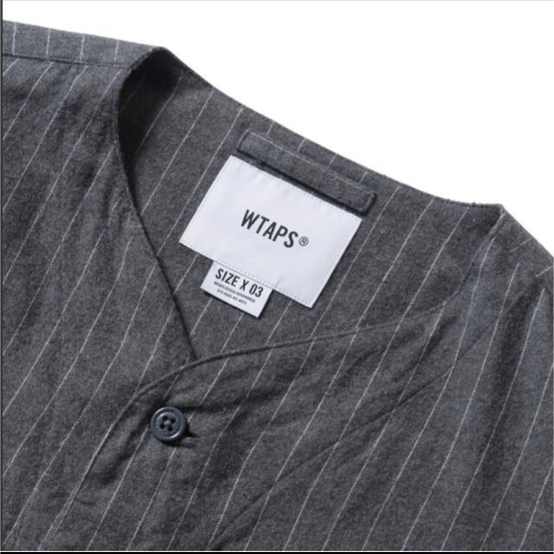 W)taps - WTAPS 2022SS LEAGUE LS SHIRT WHITE XLサイズの通販 W)taps - WTAPS 2022SS LEAGUE LS SHIRT WHITE XLサイズの通販