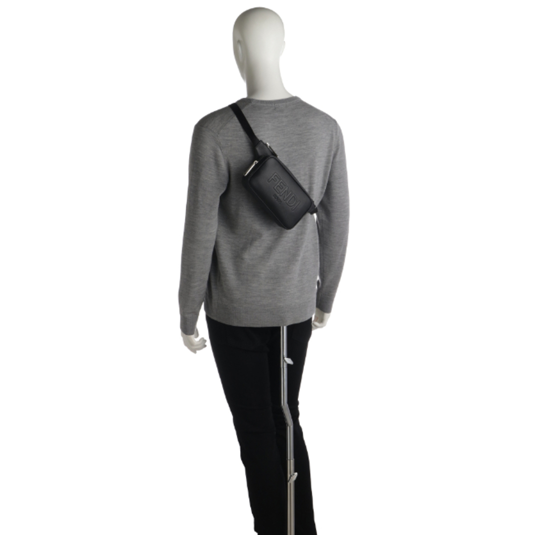 FENDI - フェンディ/FENDI バッグ メンズ MARSUPIO LOGO LEATHER FENDI - フェンディ/FENDI バッグ メンズ MARSUPIO LOGO LEATHER