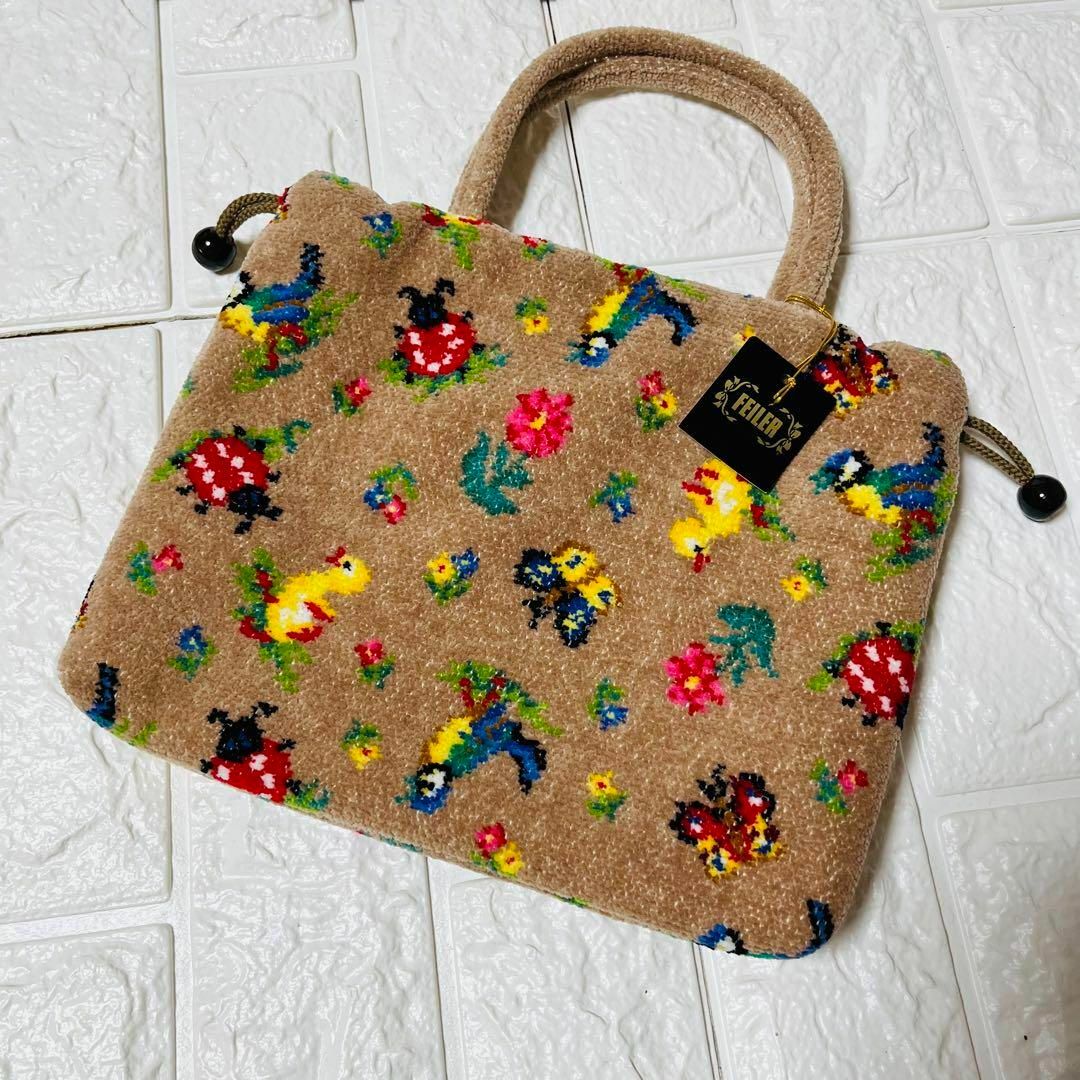 希少 美品 フェイラー ハイジ チェック トートバッグ ベージュ 2way ミニ 希少 美品 フェイラー ハイジ チェック トートバッグ ベージュ 2way ミニ