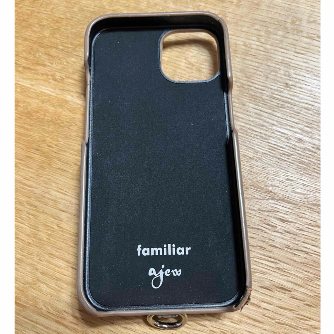 ajew - familiar×ajew iPhone13ケース ファミリア エジューの ajew - familiar×ajew iPhone13ケース ファミリア エジューの