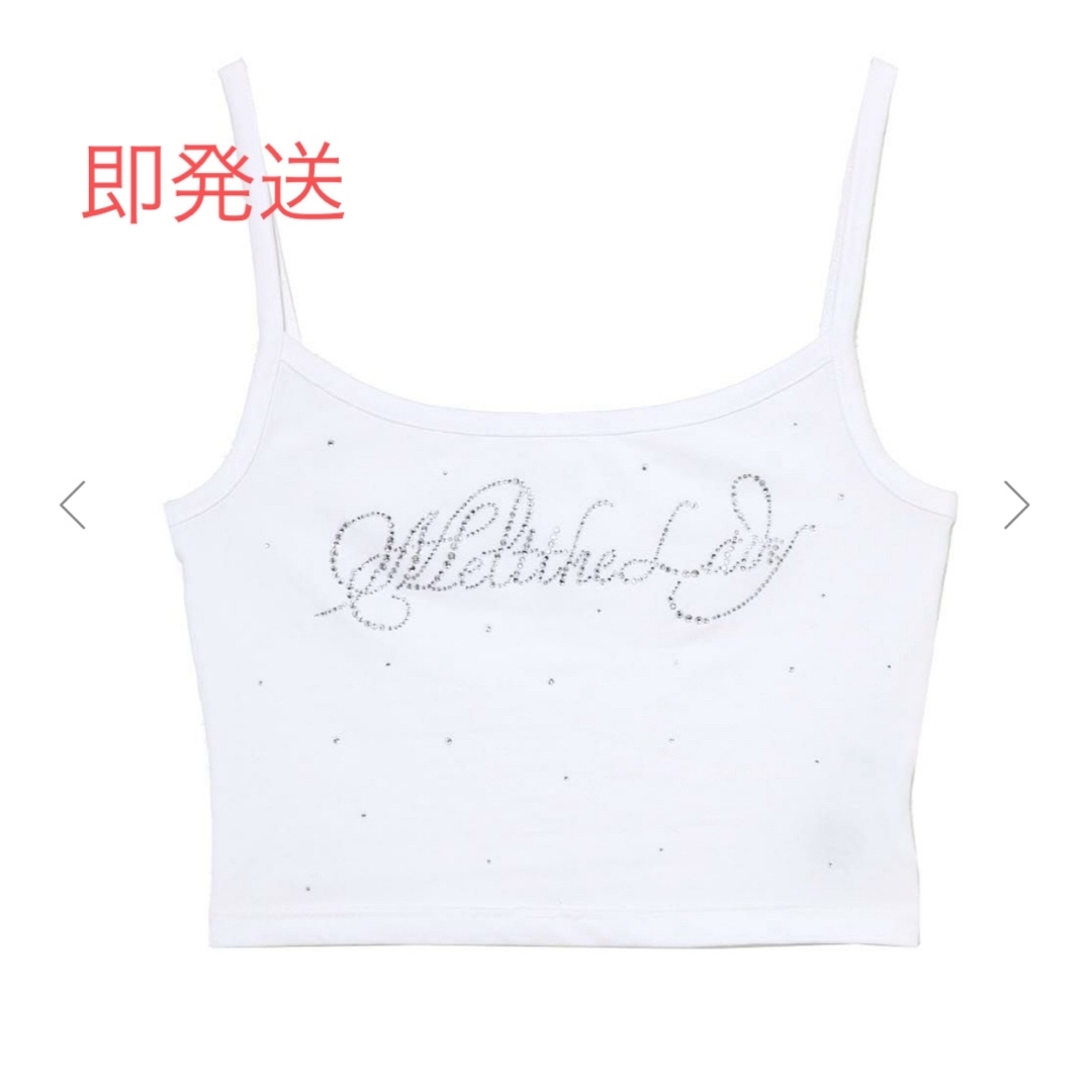 melt the lady logo gradation camisole