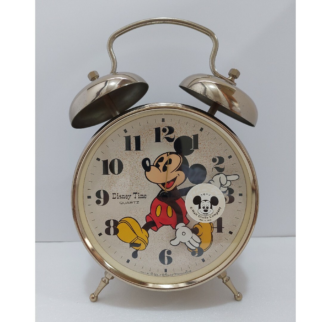 Disney - ヴィンテージ アンティーク QUARTZ ミッキー 置き時計 Disney - ヴィンテージ アンティーク QUARTZ ミッキー 置き時計