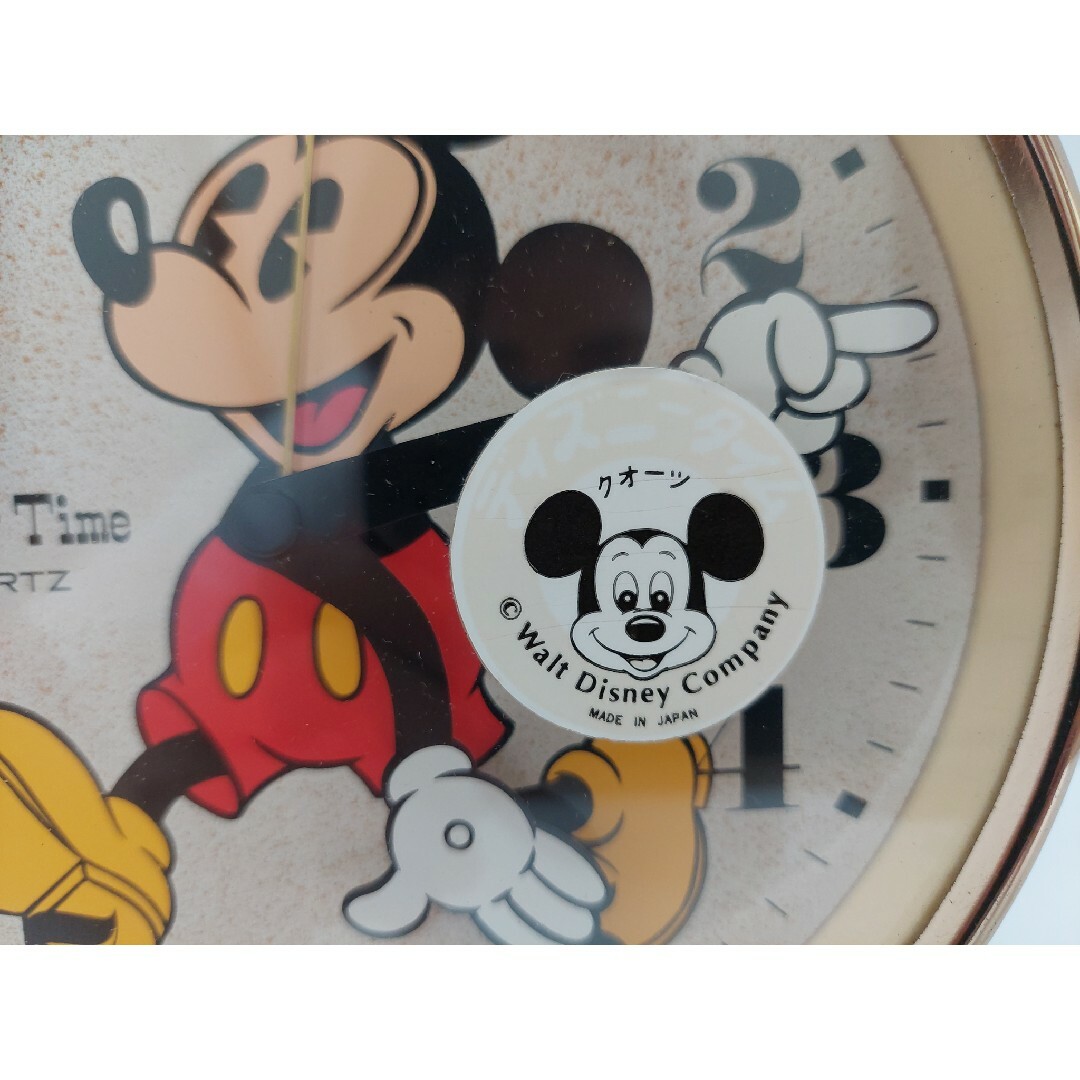 Disney - ヴィンテージ アンティーク QUARTZ ミッキー 置き時計 Disney - ヴィンテージ アンティーク QUARTZ ミッキー 置き時計
