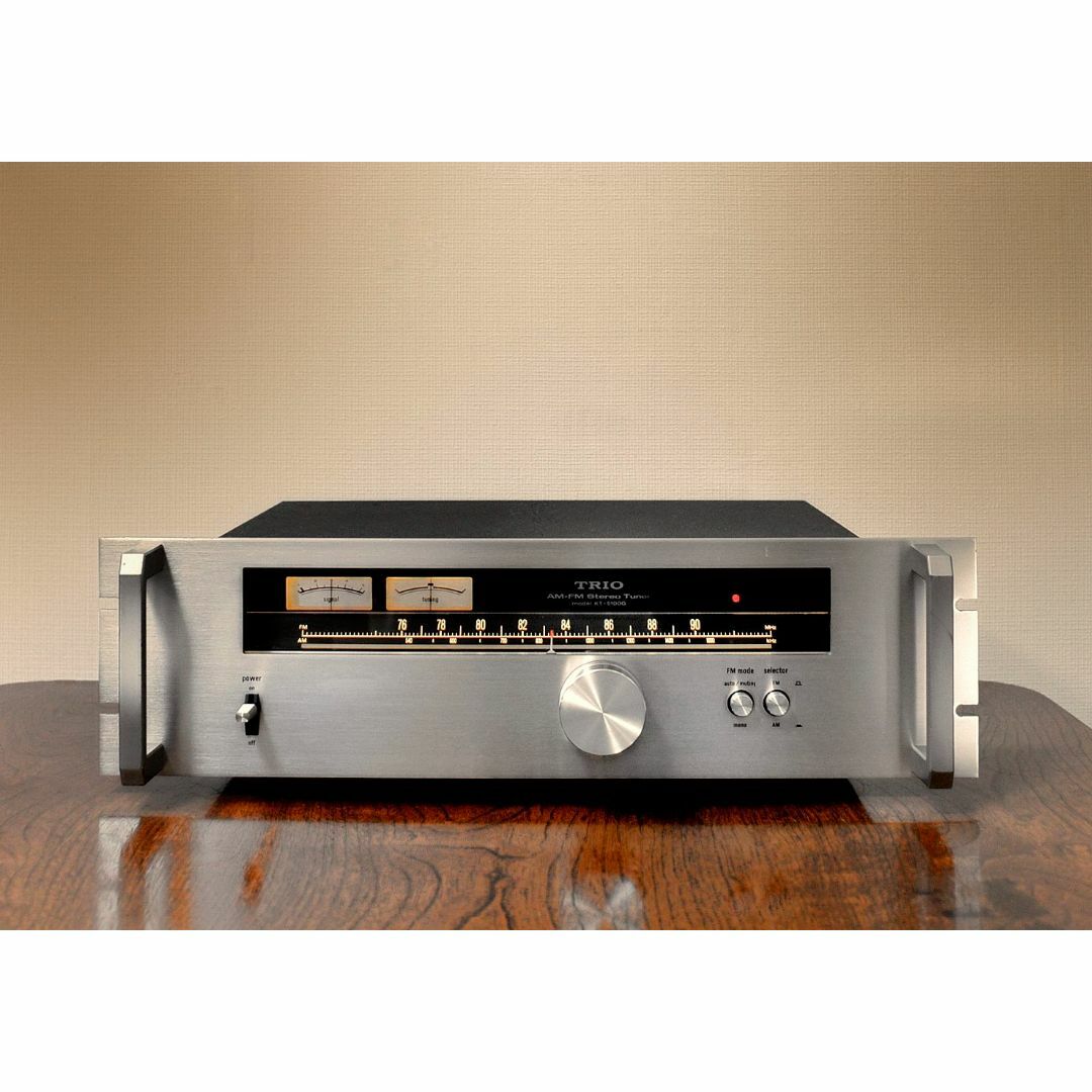 ビンテージ 贅沢 TRIO トリオ チューナー AM/FM ステレオチューナー ビンテージ 贅沢 TRIO トリオ チューナー AM/FM ステレオチューナー