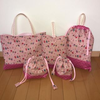 入園入学グッズ 5点セット マトリョーシカ ハンドメイド(その他)