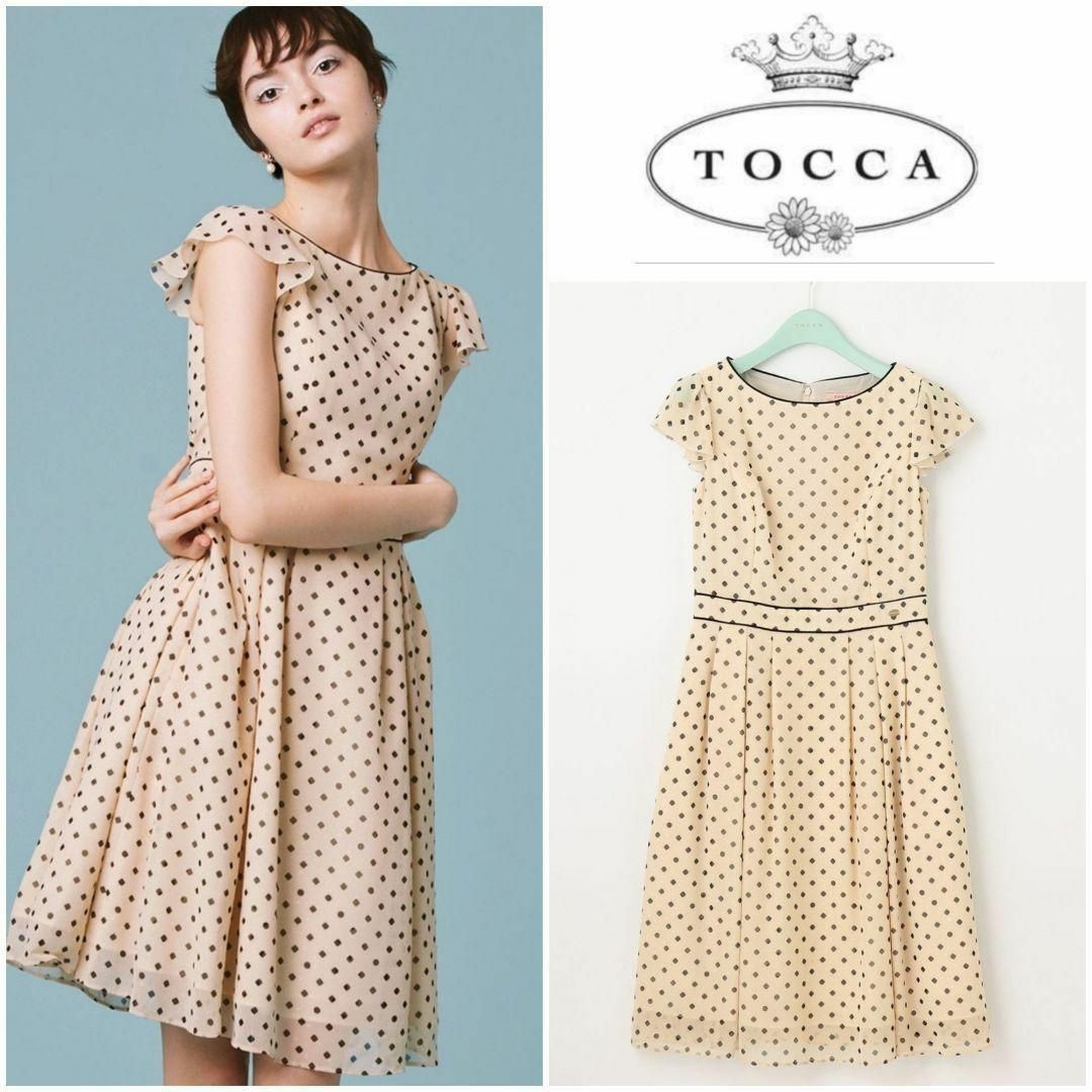トッカ TOCCA【洗える!】MISTY RAIN ドレス ワンピース ひざ丈 トッカ TOCCA【洗える!】MISTY RAIN ドレス ワンピース ひざ丈