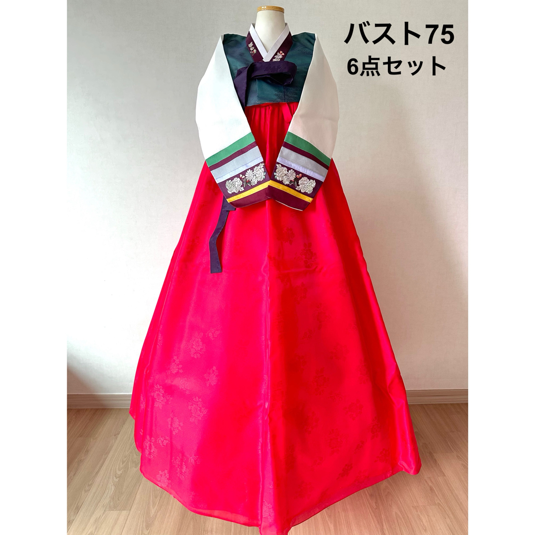チマチョゴリ 美品高級化繊 ソクチマ等 6点セットの通販 by チマチョゴリ 美品高級化繊 ソクチマ等 6点セットの通販 by