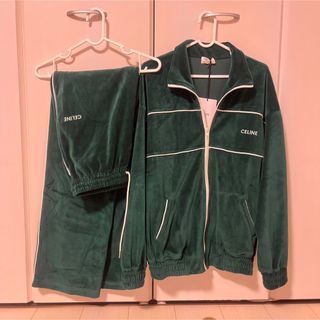 CELINE - 譲ってください!celine ベロア 生地 ジャージ CELINE - 譲ってください!celine ベロア 生地 ジャージ