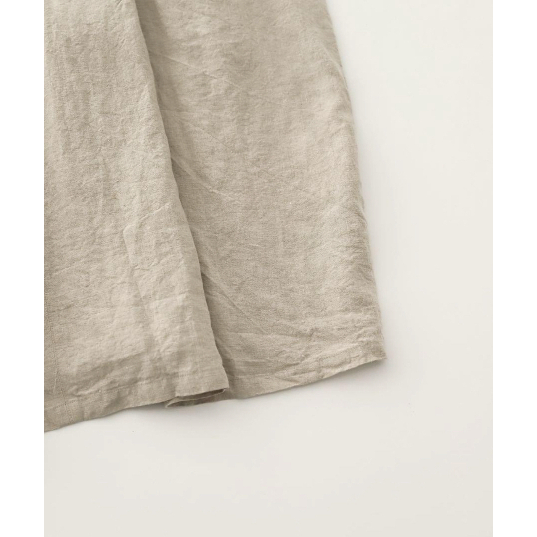 nest Robe - 新品未使用nest Robe ブラックリネンバックVネック nest Robe - 新品未使用nest Robe ブラックリネンバックVネック