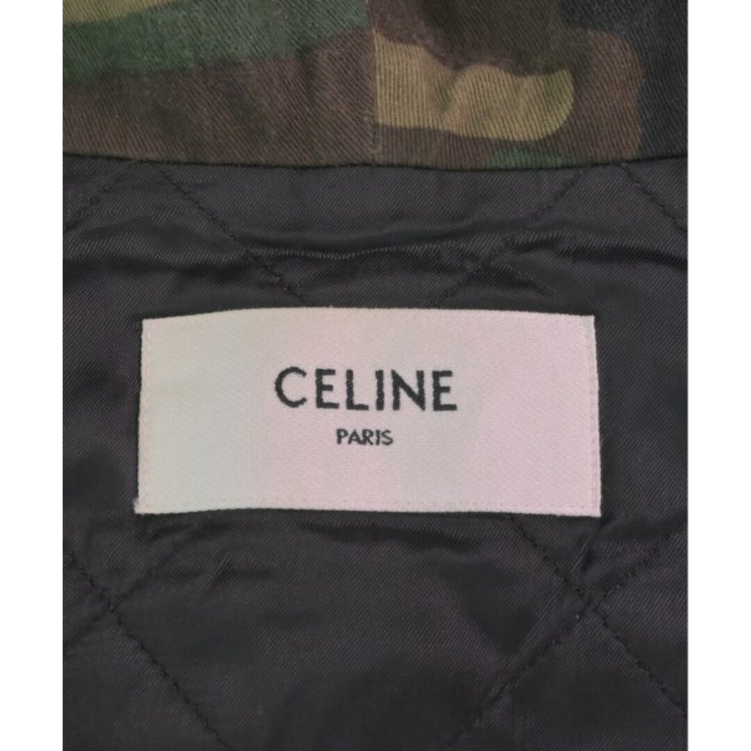 CELINE - CELINE セリーヌ ブルゾン(その他) 36(XS位) カーキ CELINE - CELINE セリーヌ ブルゾン(その他) 36(XS位) カーキ