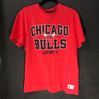 NBA シカゴ　ブルズ　Tシャツ　LAVINE 8 赤