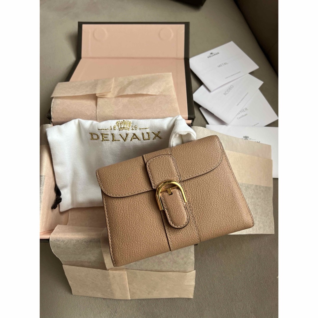 DELVAUX - デルヴォー 三つ折り財布 ブリヨン 美品の通販 by DELVAUX - デルヴォー 三つ折り財布 ブリヨン 美品の通販 by
