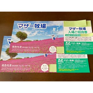 ’24.９/ 30 迄 ♡ 千葉県 マザー牧場 ♡ 入園券２枚セットです！(動物園)