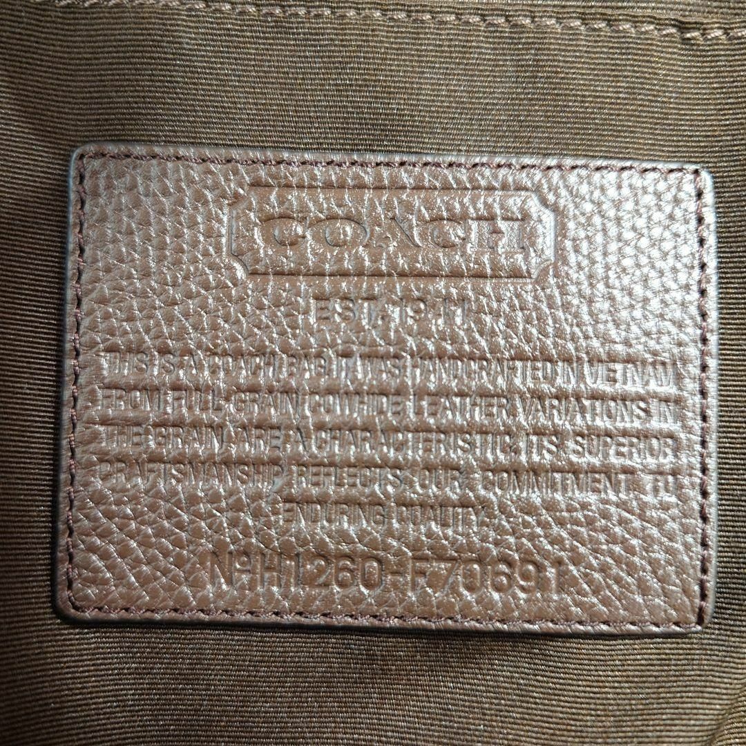 COACH - 美品 COACHコーチ レザーバッグ 縦型レザーバッグ COACH - 美品 COACHコーチ レザーバッグ 縦型レザーバッグ